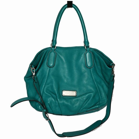 Marc Jacobs Handbags - MARC BY MARC JACOBS Leather Aqua Blue/Teal Hobo Bag / Large Shoulder Bag
